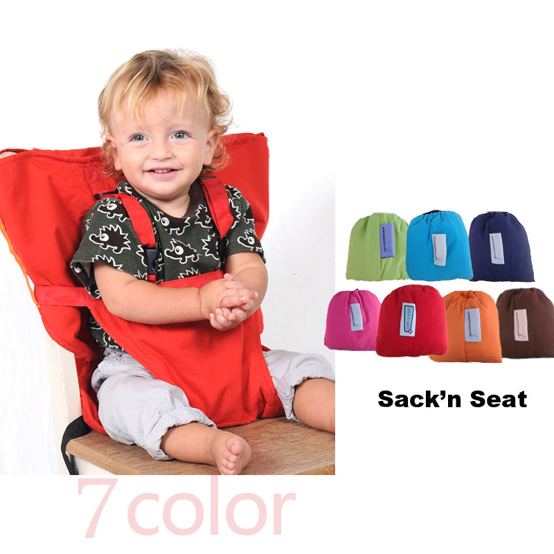 Portable infant seat folding dining belt baby seat safety baby/kids chair belt feeding high chairs harness baby chair seat