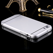Deluxe Super Slim Aluminum Metal Hybrid Hard Mobile Phone Case For Apple iPhone 5 5S Durable