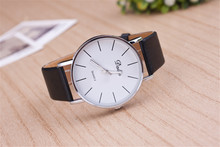 1pcs lot High Quality Classic Dalas Brand Leather Silver Steel Strap Watches Women Dress Watch Ladies