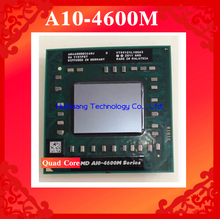 Lifetime warranty A10 4600M 2.3GHz Quad Core AM 4600 Notebook processors Laptop CPU Socket FS1 722 pin Computer Original