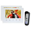 Homefong 7 inch Video Door Phone Intercom Wired Color HandsFree Surveillance Controlled Lock Night vision Intercom