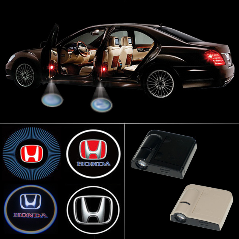 Wireless LED Car Door Light Logo Projector Welcome Ghost ...