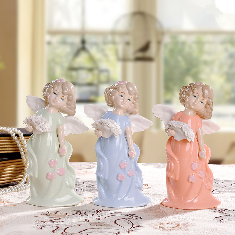 Online Buy Wholesale black angel figurines from China black angel