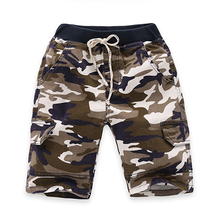 2016 Summer Fashion Children’s Clothing Kids Boy Camouflage Army Shorts Pants Sport Camo Cargo Cross Trousers