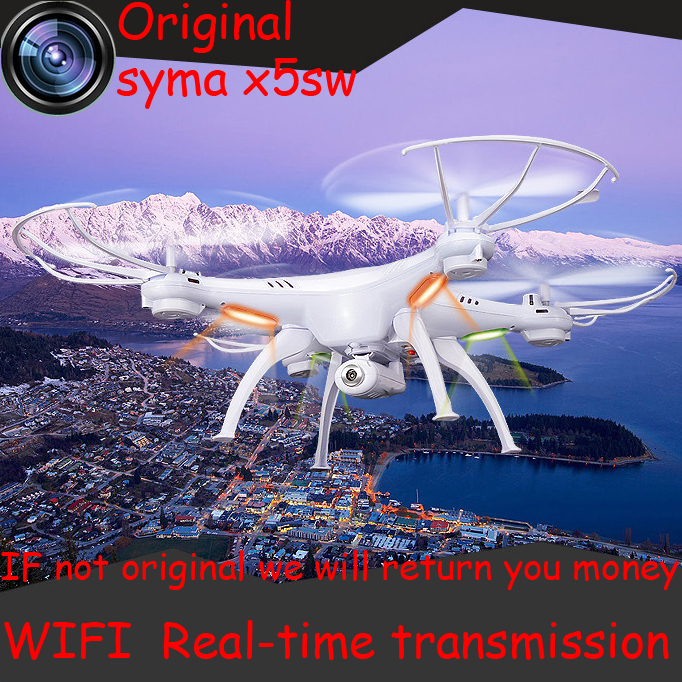 SYMA X5SW FPV With 2 MP Camera WIFI RC Drone Quadcopter 2.4G 6-Axis Syma X5c Upgraded Version Real Time Video