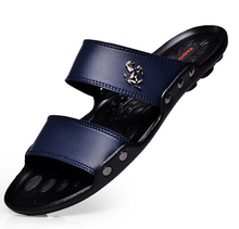 Hot sale new 2015 Summer fashion massage flip flops sandals Korean version Men slippers beach shoes male sandalias free shipping