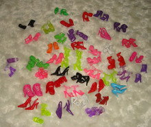 40 par/lote alta calidad hermosa zapatos de tacón alto para 11 ” muñecas estilos mezclados sandalias zapatillas para la muchacha muñecas Kids Toy zapatos