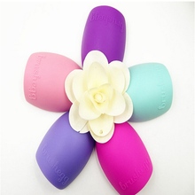 Makeup Brush Washing Cleaner Silicone Silica Glove Scrubber Board Cosmetic Clean Tools 8 Colors Brushegg Cleaning