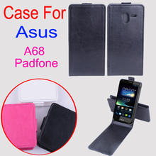 Old School For Asus PadFone A68 Business Phone Bag PU Leather Flip Case Back Cover Shell Book Case Mobile Phone Accessories