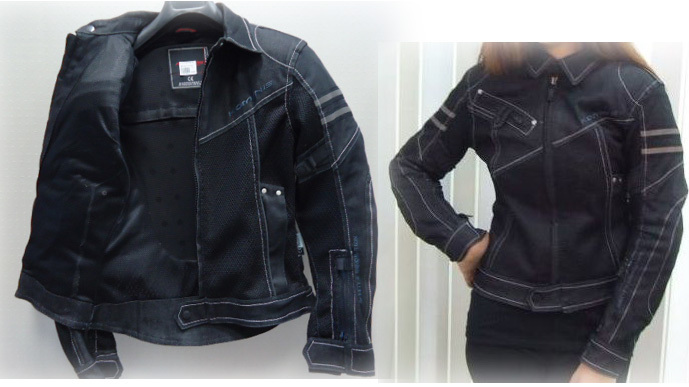 komine-JK-006 mesh vintage denim jacket j