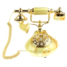 Brand New Retro Wired Telephone for The Home 4 x Keys Beautiful Antique Landline Free Shipping