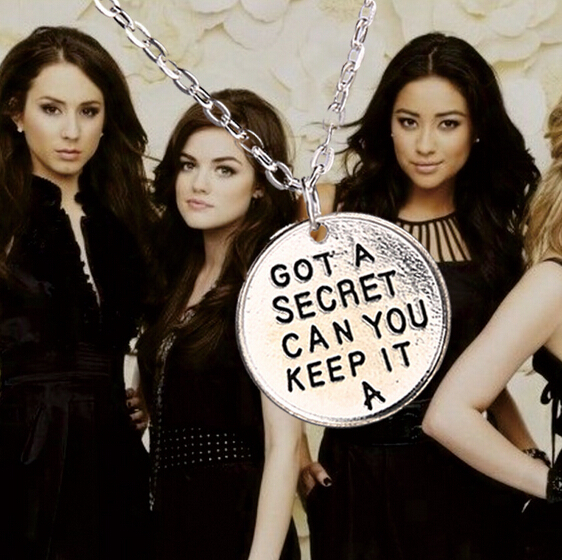 New America Stylish Television Pretty Little Liars Pendant Necklace Women Gifts Jewelry Accessories Free Shipping