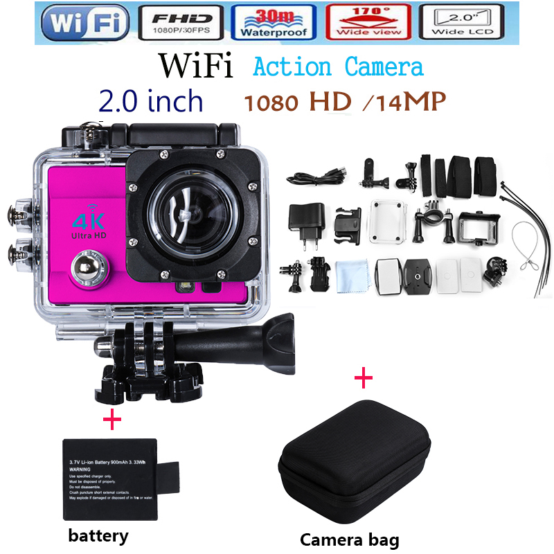   WiFi go  pro  Cam   2.0 - 170  Full HD 1080 P    DV