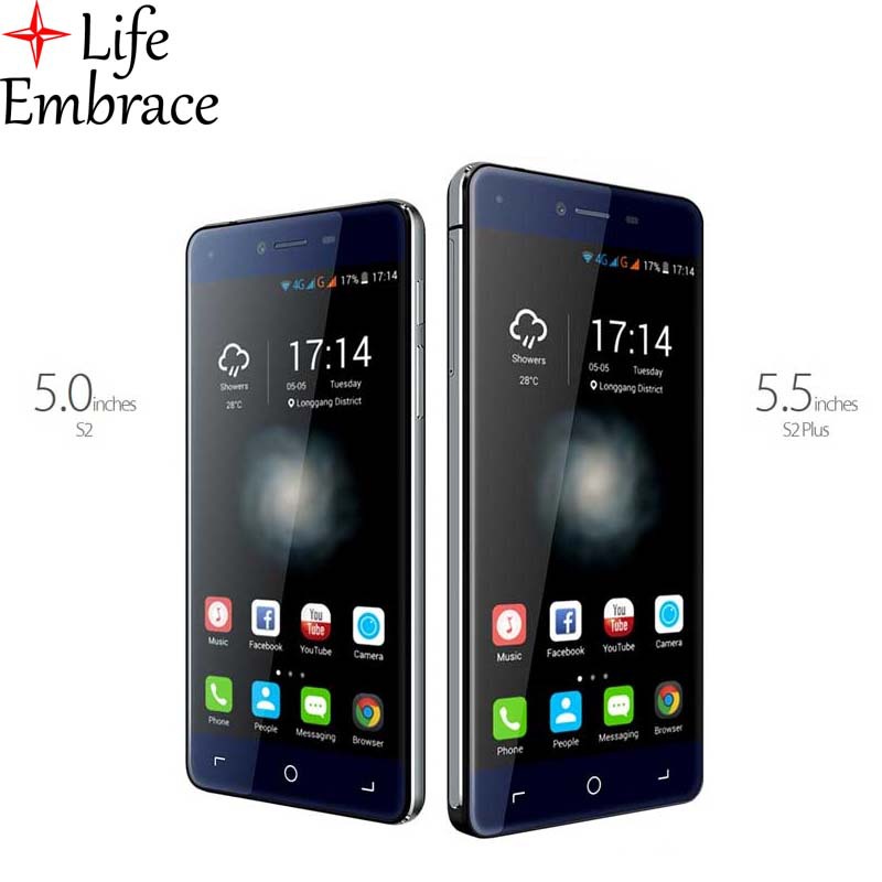Original Elephone S2 Plus 4G LTE Mobile Phone Android 5 0 MTK6735 64bit Quad Core 5