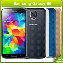 Samsung Galaxy S5 I9600 LTE Original Unlocked 16MP Camera Quad Core 2GB RAM 16GB ROM NFC 5.1″ Inch Cell Phones