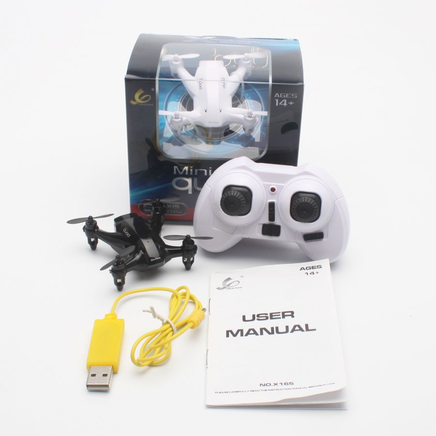 mini drone quadricoptero xinlin x165