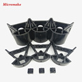 Micromake Kossel frame Delta 3D printer plastic injection parts Top Bottom Vertax Set Injection Molding Frame
