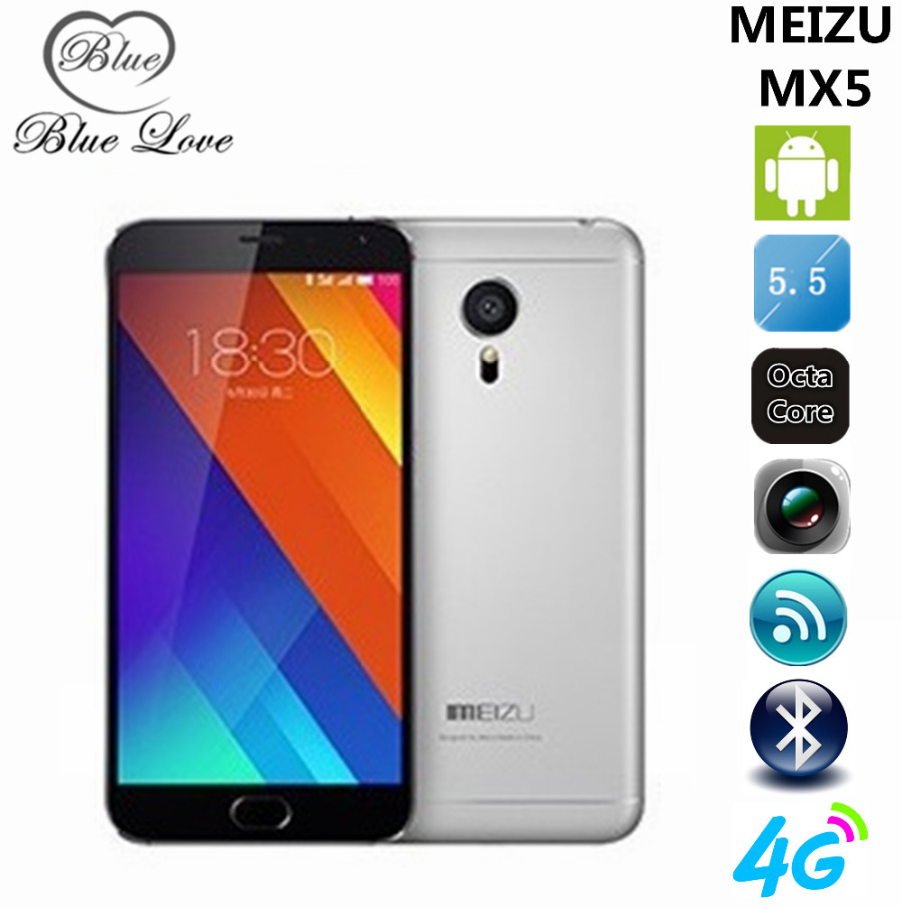 Original MEIZU MX5 4G LTE Cell Phone Octa Core Camera 20 7MP 3GB RAM 16GB 5