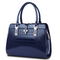 Women Classic Stylish Crocodile print Faux Leather Handbag Occident Style Women Fashion Luxury Shoulder Bag Crossbody