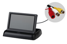 New ! Free shopping 4.3″ tft LCD Color Monitor car dashboard safety monitoring of Auto Reversing Parking