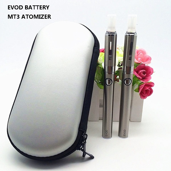 Double evod MT3 Electronic Cigarette Kits MT3 evod e cigarette kits 650 900 1100mah MT3 Atomizer