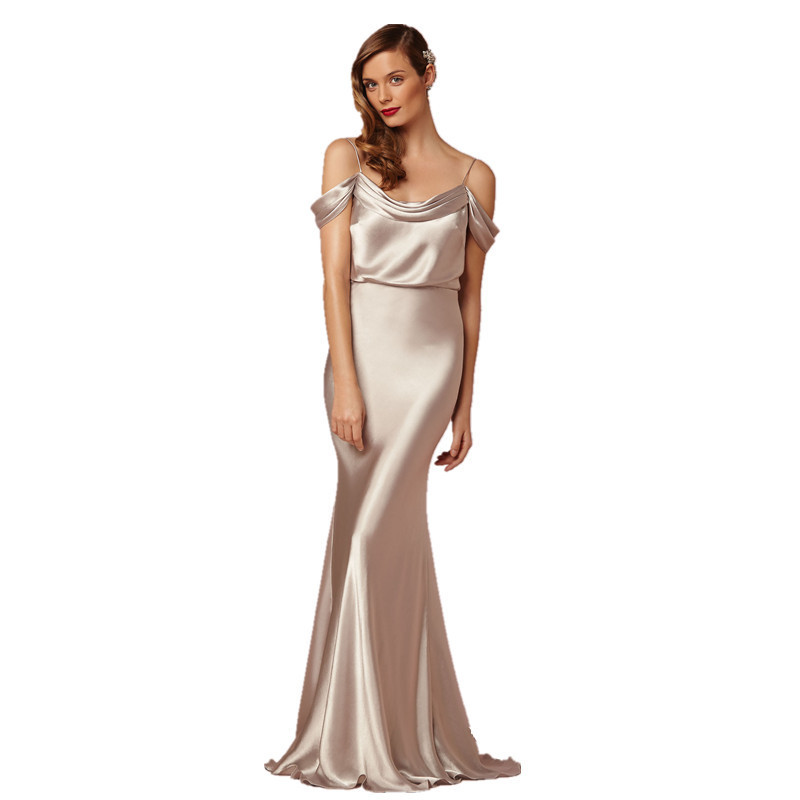 silk evening dresses - Dress Yp