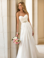 Vestidos De Novia Sexy Chiffon Beach Wedding Dress Vintage Boho Cheap Wedding Dress 2015 Robe De Mariage Bridal Gown Casamento