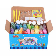 36 / 24 Colors Playdough Set Play Dough Super Light Soft Colored Modeling Foam Clay Air Dry Play-doh Plasticine Jumping Clay DIY