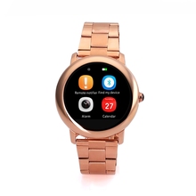L2 K18 DM360 Bluetooth Smart Watch Wristwatch Health Metal Inteligente Reloj with Pedometer Sedentary Remind HD Screen Camera