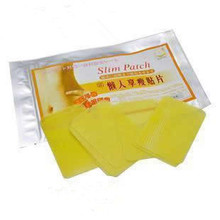 Hot Free Shipping 100 pcs ( 1 bag = 10 pcs ) Slimming Navel Stick Slim Patch Weight Loss Burning Fat Patch