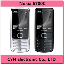 Original Nokia 6700 Classic Gold Cell Phone Unlocked GPS 5MP 6700c Russian Keyboard Refurbished