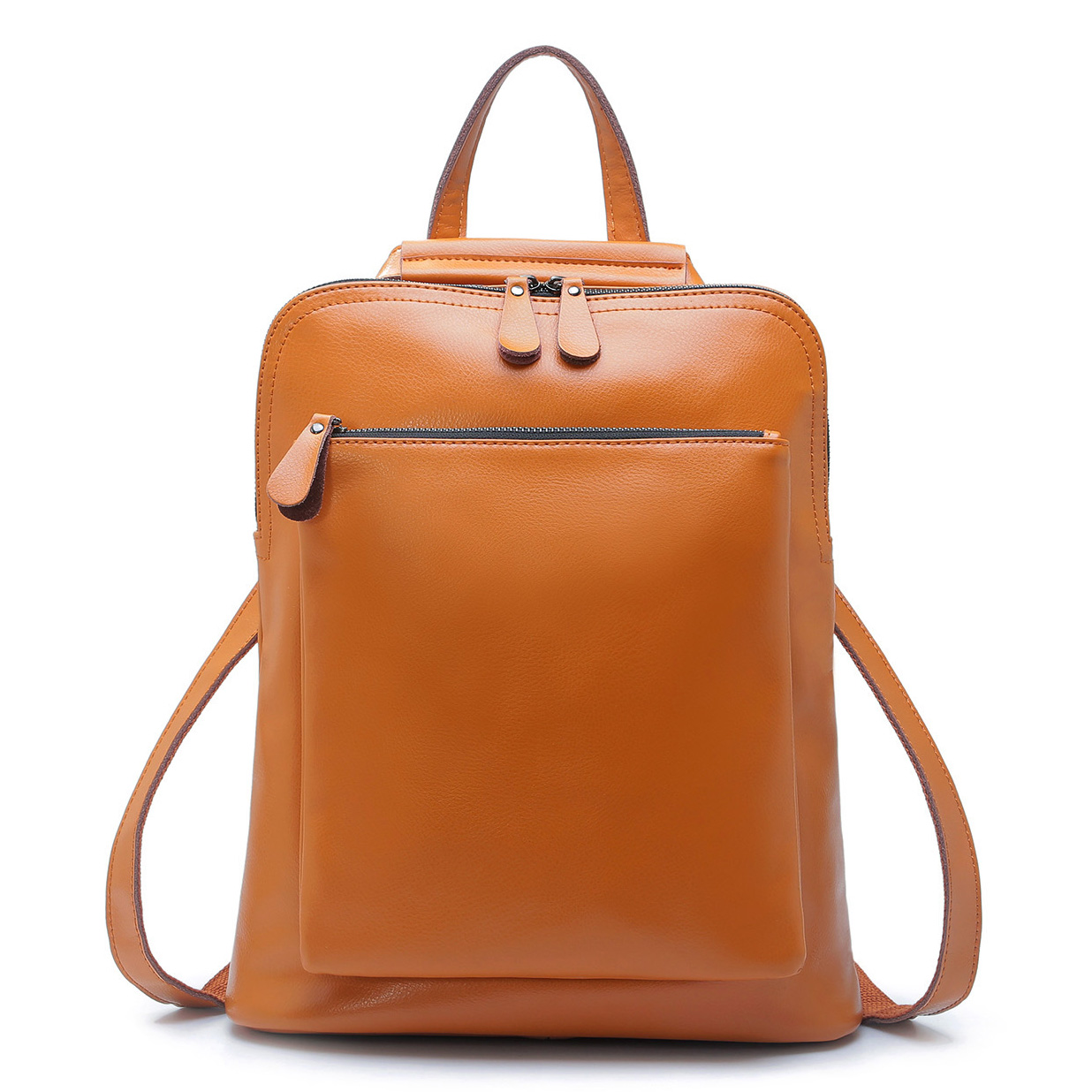 Free shipping 2013 fashion women&#39;s backpack femalepreppy style multifunctional genuine leather ...