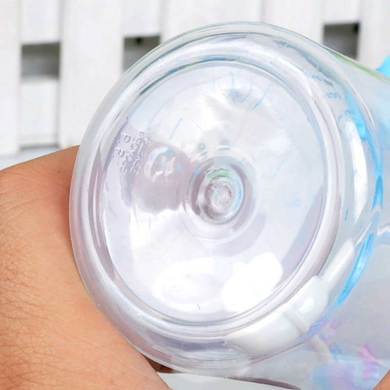 1 250Ml baby feeding bottle PP bottle with handle standard caliber Nursing bottle automatic nipple with breast milk bottle