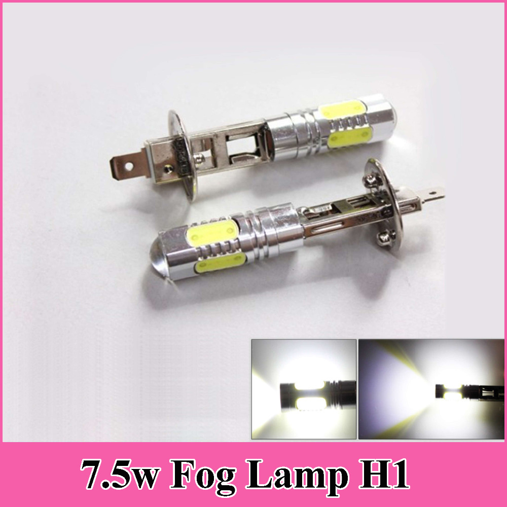 2X Aotomobile Fog Lamp H1 7.5W Super Bright Car LE...