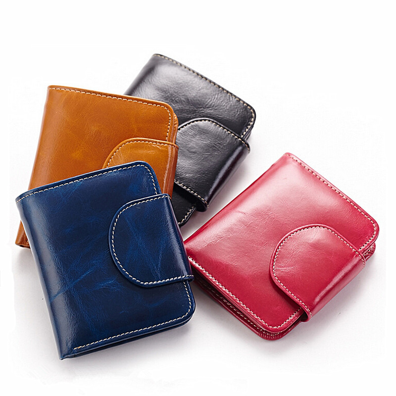 Genuine leather wallet fashion women wallets brand design high quality large capacity women purse ladies wallet with card holder