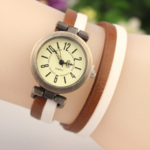 Fashion Women Quartz Watch New Fashion Casual Multilayer Leather Watch Women Wristwatch Ladies Dress Watch Relogio