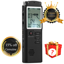 Digital voice recorder 8G Flash hidden voice recorder MP3player Support speaker LCD display clock repeat Digital voice recorder