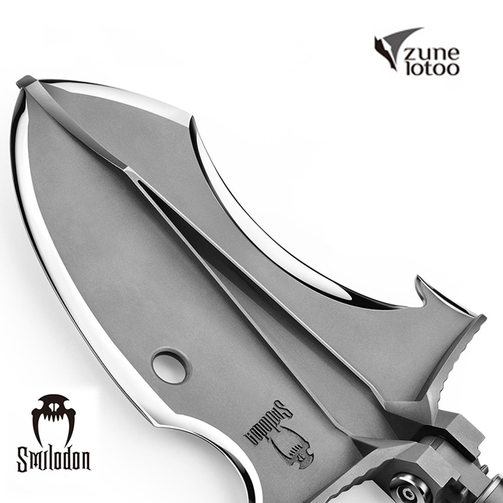Ultra-luxury outdoor camping Hunting tools Folding Portable Smilodon Camper Tactical Multifunction Camping Shovel Ultra-luxury outdoor camping Hunting tools Folding Portable Smilodon Camper Tactical Multifunction Camping Shovel