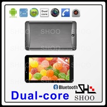 5pcs 7 Inch MTK6572 Dual Core Galaxy GPS Tablet PC Android 4.2 Dual SIM 2G GSM Phone Call Bluetooth Phablet P1000 Free Case