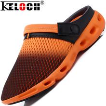 Keloch 2016 Sandals Men Fashion Style Breathable Mesh Shoes Women Sandals Shoes Summer Clogs Men Shoes