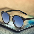 2016 Retro Female Male Sunglasses Women Brand Designer Mirror Shades Vintage Points Ladies Sun Glasses Woman
