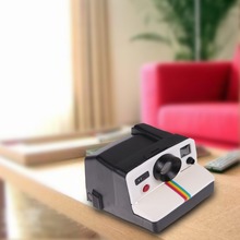 Creative 80s Style Cute Retro Polaroid Camera Shape Inspired Toilet Paper Holder Toilet Roll Box Tissue