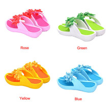 Women Sandals 2016 New Women s Shose Casual Women Summer Camellia Flower Beach Flip Flops Shoes