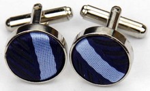 SNT0138 2014 New Fashion Striped Blue Neck Tie Set Neckties Cufflinks Handkerchiefs Business Wedding Tie
