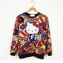 Кофты от J-fashion Harajuku для Женщины, материал Хлопок артикул 32220463487