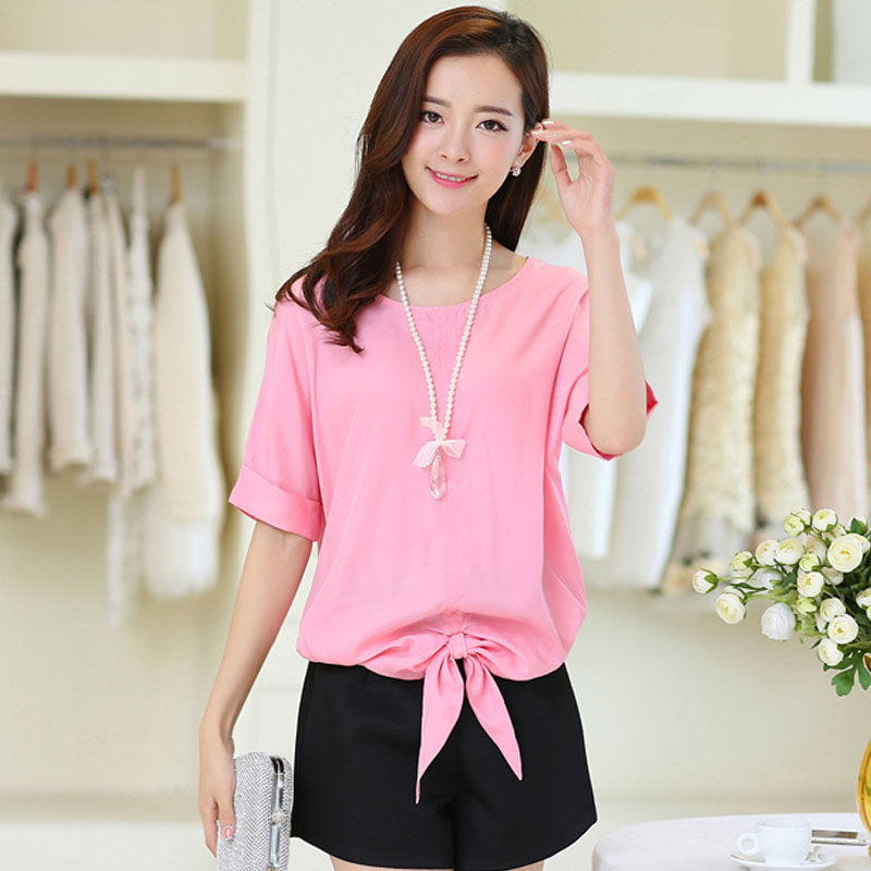 http://g03.a.alicdn.com/kf/HTB1vLm3IVXXXXaDXpXXq6xXFXXXl/2015-Summer-Clothes-New-Korean-Women-Tops-Loose-Plus-Size-Batwing-Sleeve-Chiffon-Blouse-Bandage-Bow.jpg