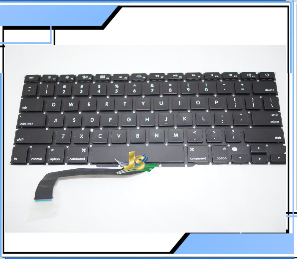 100%NEW US Keyboard For Macbook Pro retina 15 A1398 2013 Year