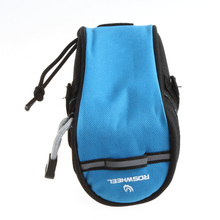 New Arrival Roswheel Outdoor Cycling Mountain Bike Bicycle Saddle Bag Back Seat Tail Pouch Package Black