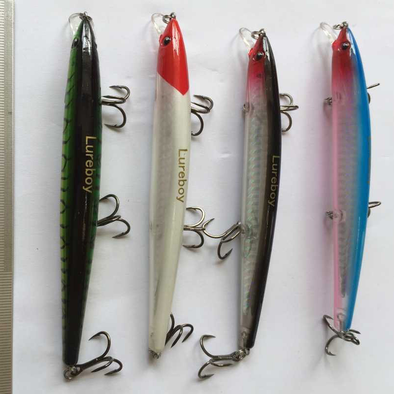 Buy Fishing Lure Minnow Hard Bait 13cm 14g Brand Lures casting trolling hard