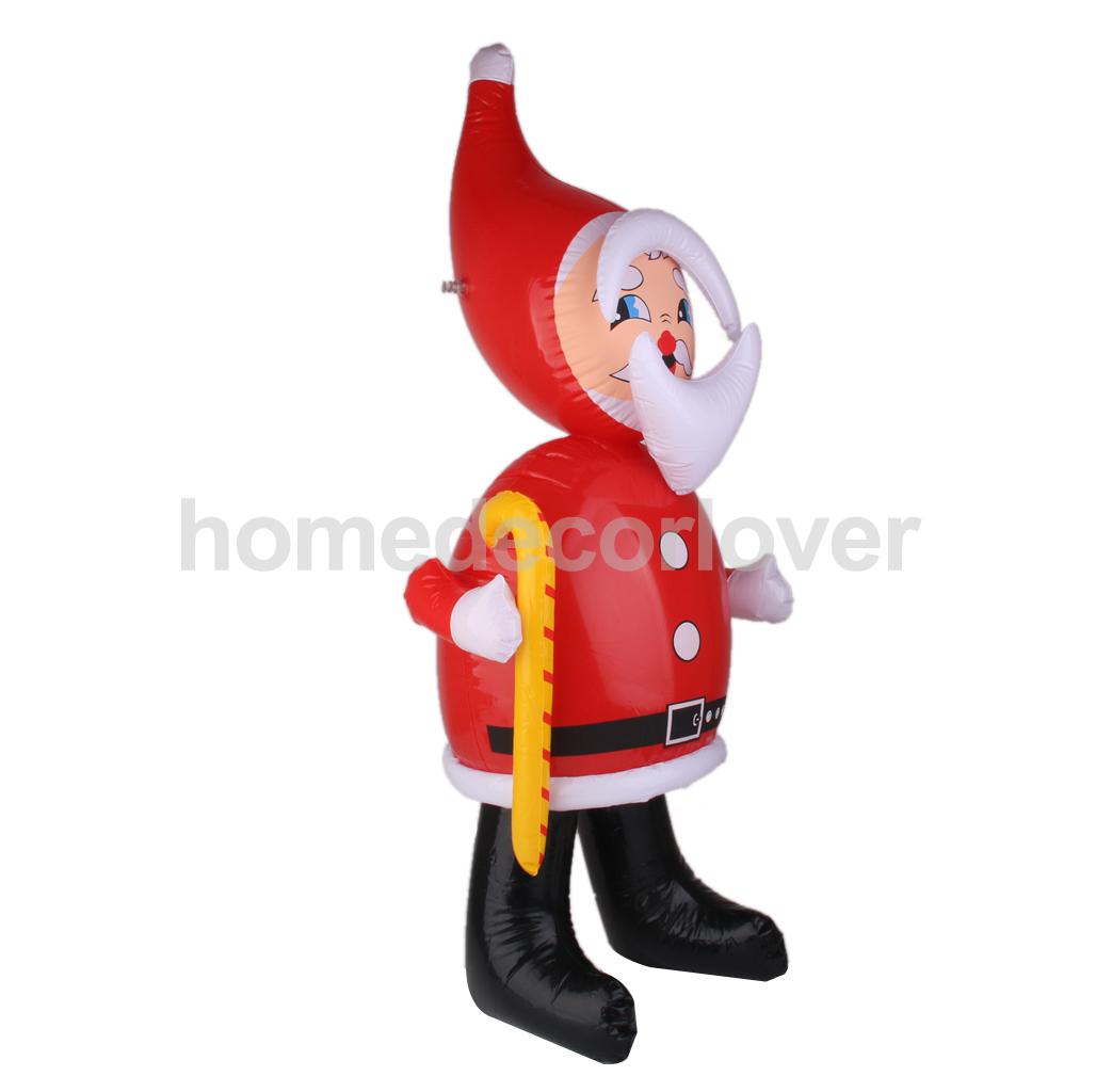 Inflatable Santa Blow Up Christmas Decorations Santa Claus Toy Figures